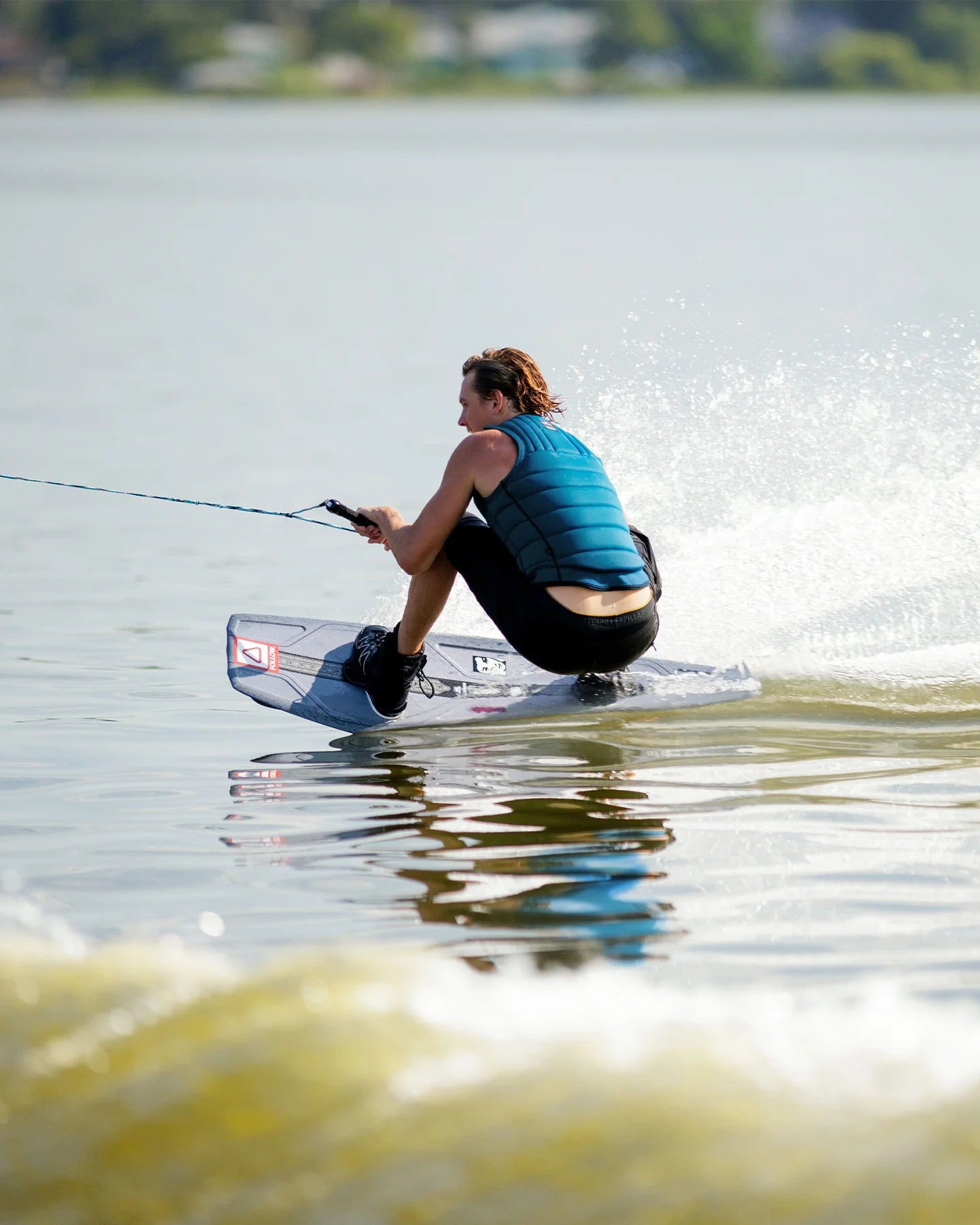 FOLLOW TOTAL MENS WAKE VEST BLUE