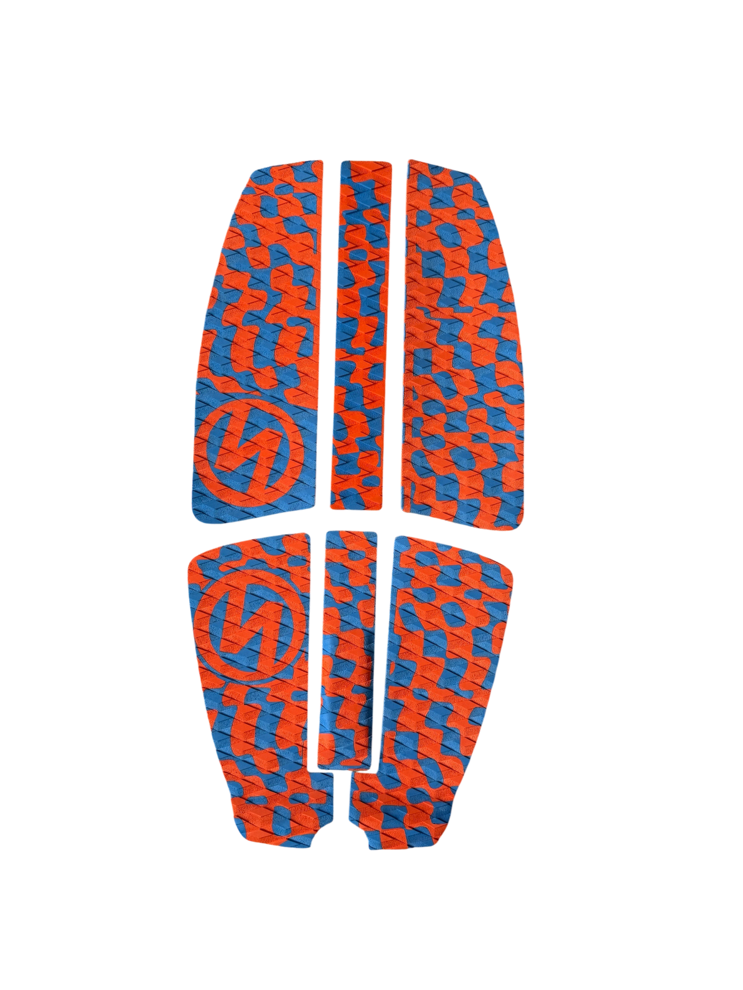KANUK BOARD CO WAKESURF BOARD TRACTION PAD (ORANGE WRAP)
