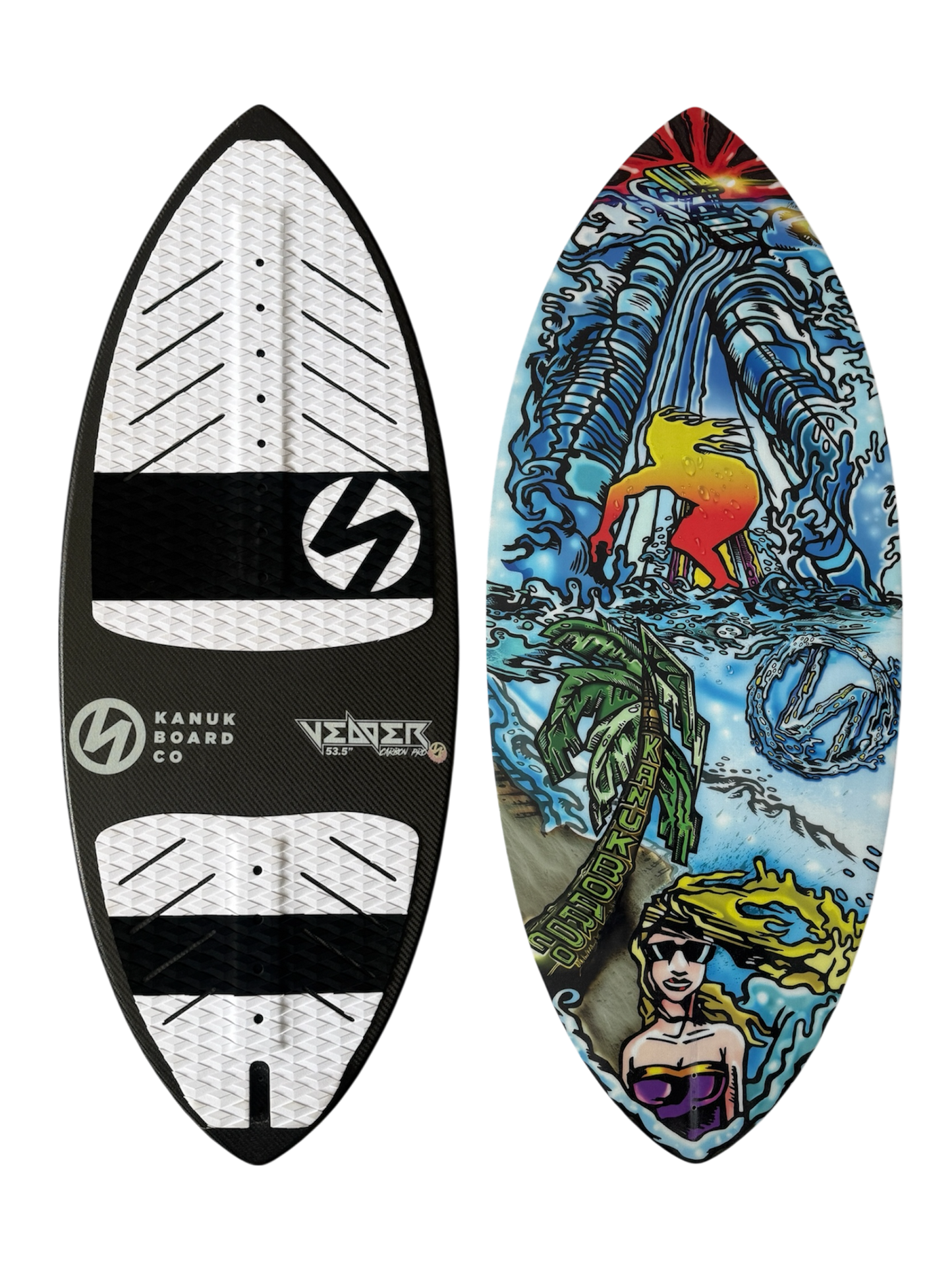 KANUK VEDDAR DEESE MODE PRO WAKESURF BOARD (2024 DEMO BOARD)