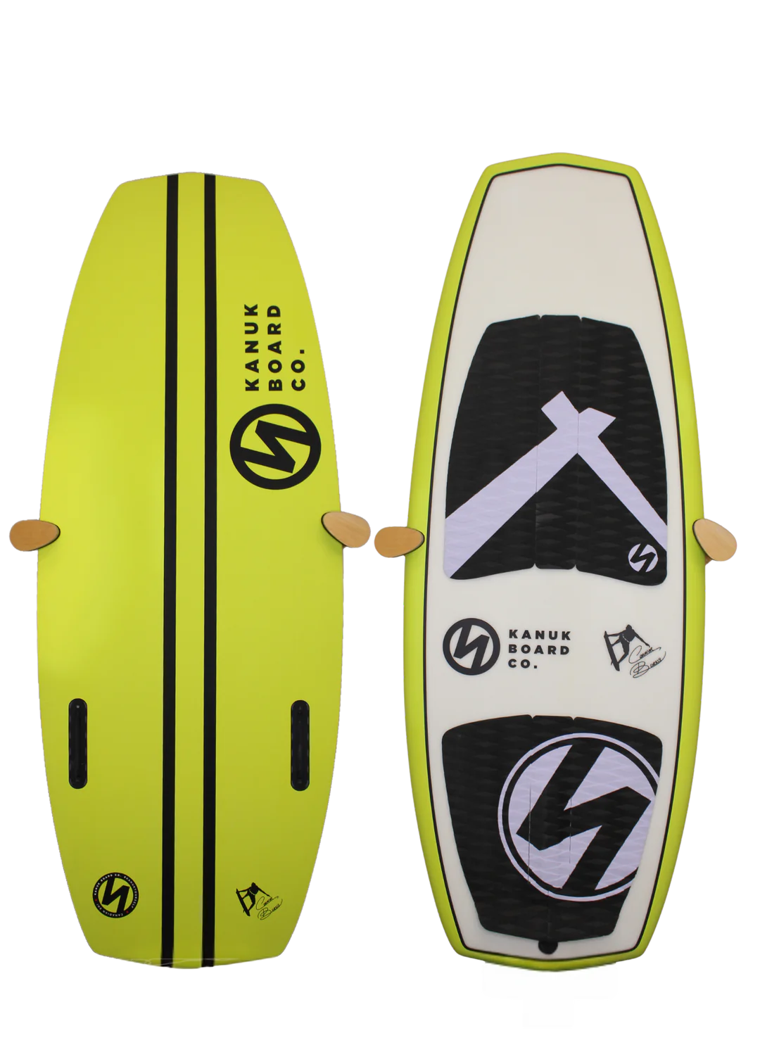 Kanuk Wakesurf Board Burnsy Pro Yellow