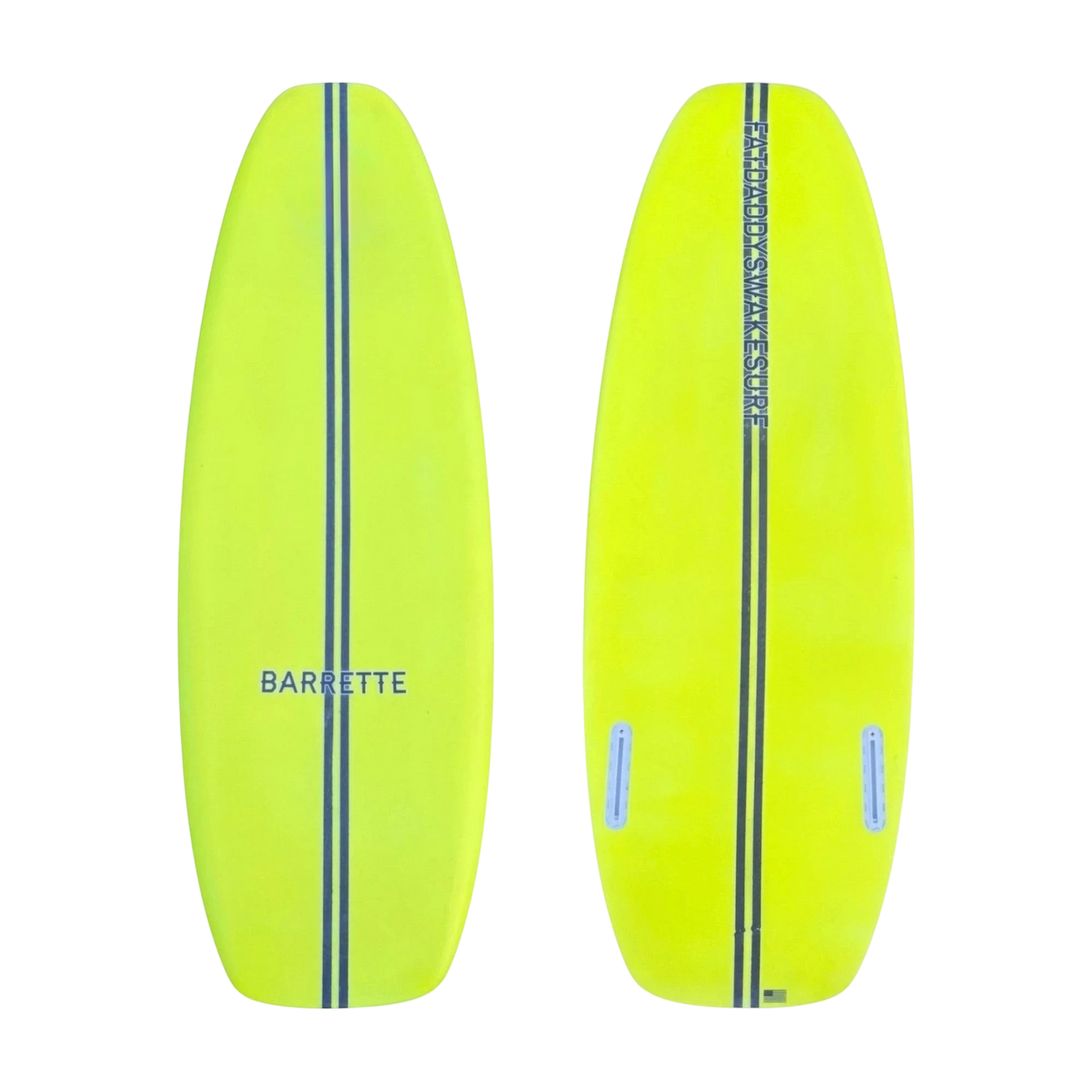 Barrette ATL Wakesurf Board - top deck view