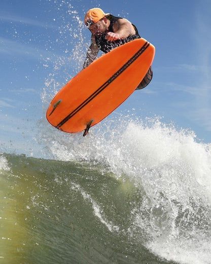 Barrette Greenroom TRBO Wakesurf Board - on-water action shot 1