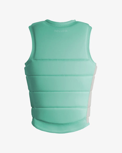 Follow Corp Women's Wake Impact Vest Mint - back view