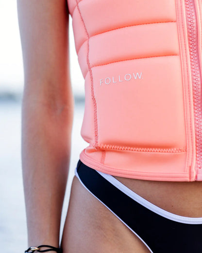 FOLLOW TOTAL WOMENS WAKE VEST MELON
