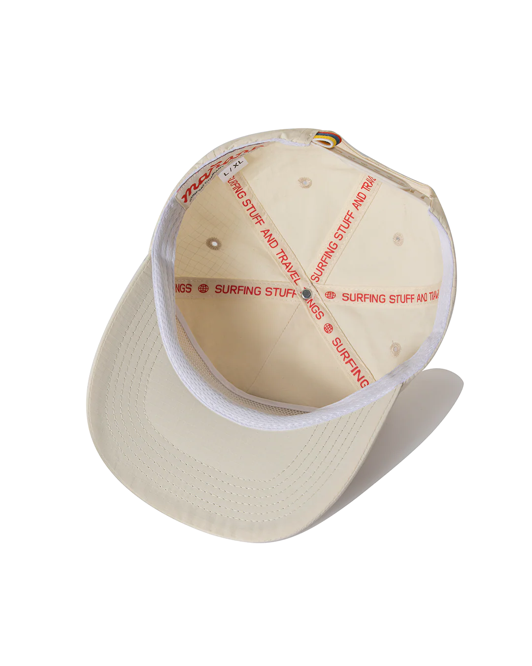 Mañana Slogan Hat Off White - lifestyle view