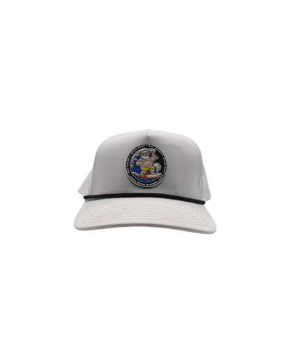 FDWS Waterproof Rope Hat White