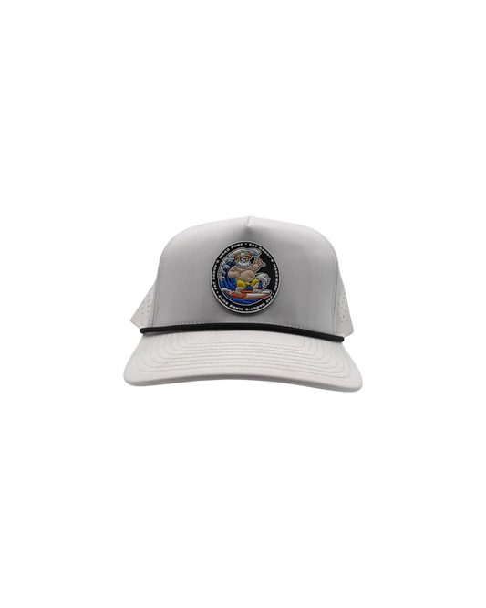 FDWS Waterproof Rope Hat White