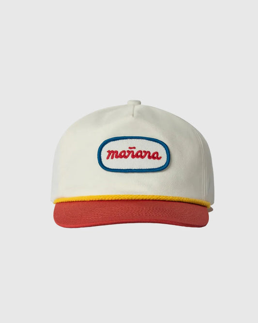 Mañana Two-Tone Cap - White/Red