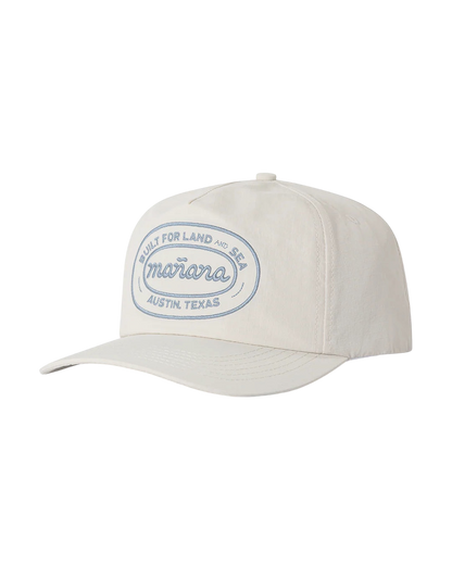 Mañana Slogan Hat Off White - side view