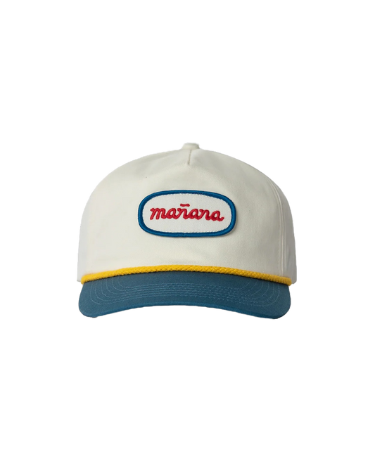 Mañana Two-Tone Cap - White/Blue