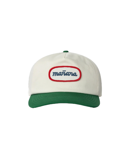 Mañana Two-Tone Cap - White/Green