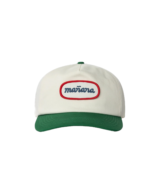 Mañana Two-Tone Cap - White/Green