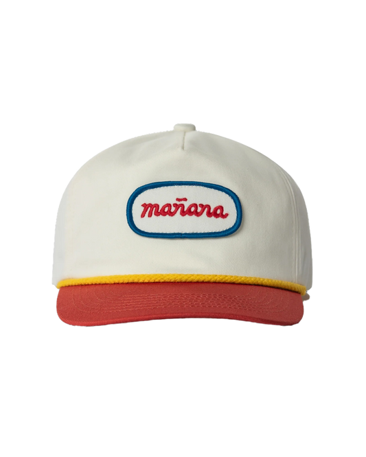 Mañana Two-Tone Cap - White/Red