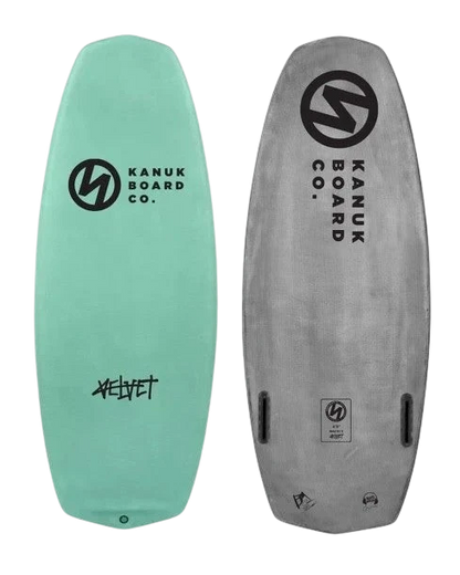Kanuk Burnsy Pro Soft Top Demo Wakesurf Board - top deck view