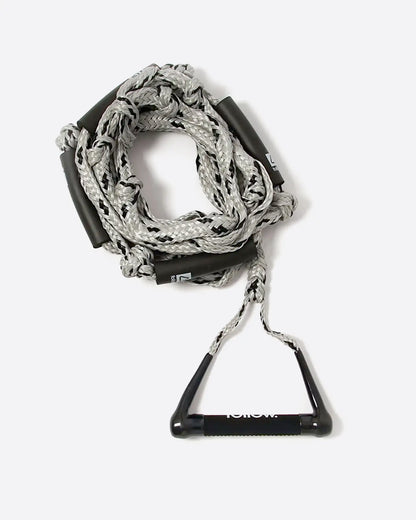 Follow Wakesurf Rope Black / White